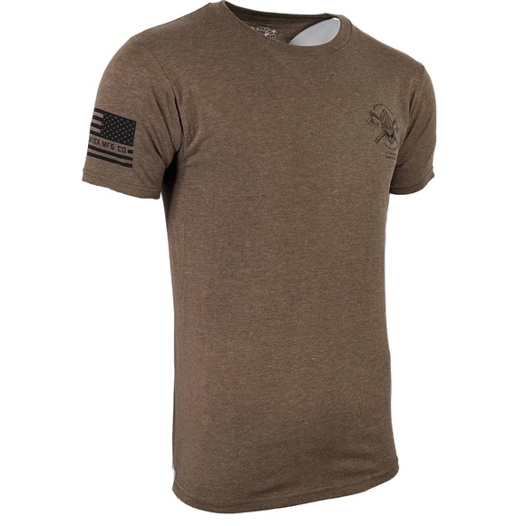 Howitzer Style Men's T-shirt Heart Of Warrior Military Grunt - Picture 4 of 8